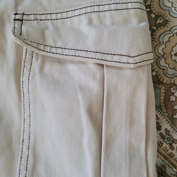 BDG Tan Cargo Flared Pants - Waist 30 - Length 30 - Picture 8 of 8